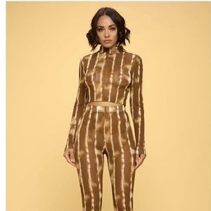 Sheer Long sleeve Mock Neck Top